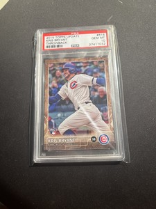 2015 Topps UPDATE #616 Kris Bryant RC PSA 10 GEM MINT Throwback **