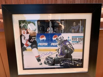 Фотография Джонатана Быстро подписанная Manchester Monarchs в рамке 16x20 LA Kings двойной сертификат подлинности - Изображение 1 из 4