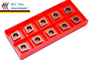 10x CCMT 09T304-MM ND3430 ( M20-M40) für Edelstahl Bearbeitung - Picture 1 of 2