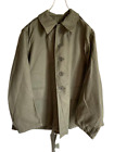 French Army M-38 Bourgeron Jacket Beige Color Size 2/M Vintage Dead Stock