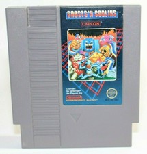 Ghosts 'N Goblins NES Nintendo Authentic & Tested! Great Condition! 5 Screw! 
