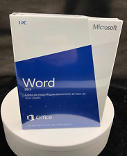 Brand New Microsoft Word 2013 (French) Product Key Card | 059-08271