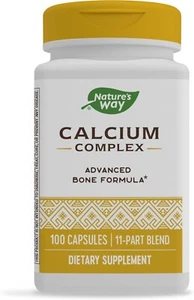 NEW Nature's Way Calcium Complex Advanced Bone Formula 100 caps ex 10/2025 - Picture 1 of 1
