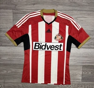Sunderland 2014 2015 Home Football Shirt Soccer Jersey Adidas Size S M64573 - Picture 1 of 11