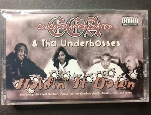 CCA- Concord Affiliated & Tha Underbosses Holdin' It Down Gangsta Cassette New! - Picture 1 of 3