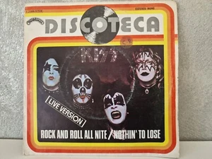 Single Kiss Rock And Roll All Nite Espagne - Foto 1 di 17