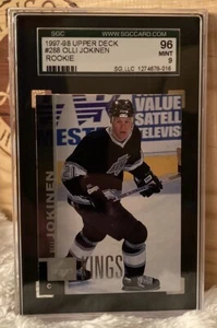 OLLI JOKINEN 1997-98 Upper Deck #288 Rookie SGC 9 - Picture 1 of 2