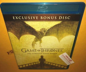 Game Of Thrones Season 5 EXCLUSIVE TARGET Bonus disc blu ray massacre hardhome - Picture 1 of 4
