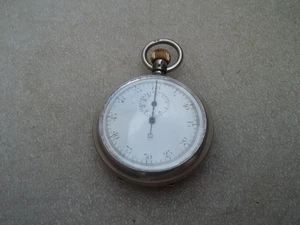 Antike silberne Stoppuhr/ Timer - Bild 1 von 18