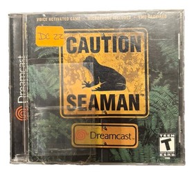 CIB SEAMAN SEGA DREAMCAST VIDEO GAME COMPLETE IN BOX