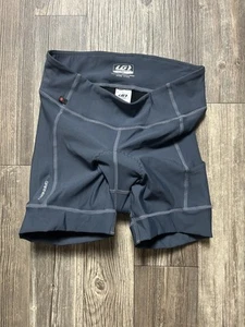Louis Garneau Cycling Shorts Womens Medium Black Padded Chamois Compression Bike - Picture 1 of 8