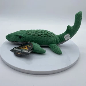 Jurassic World Rebirth Mosasaurus Dinosaur Plush Green Gift 12in - Bild 1 von 6