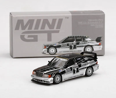 MINI GT MERCEDES-BENZ 190E 2.5-16 EVOLUTION II #7 AMG-MERCEDES 1990 DTM - Image 1 of 4