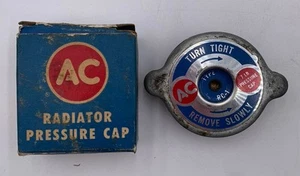 VTG GM 1955 - 1961 Corvette Chevy Big Ear AC Radiator Cap 7lb AC RC-1 850795 - Picture 1 of 6