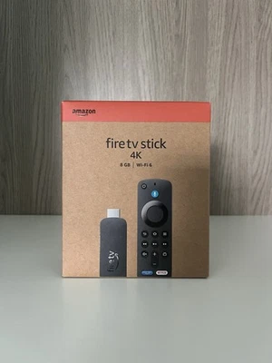 Amazon Fire TV Stick 4K (2. Generation) Media Streamer, Schwarz NEU - Bild 1 von 4