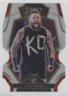 2023 Panini Select WWE Premier Level Silver Prizm Die-Cut Kevin Owens #169 - Image 1 of 2