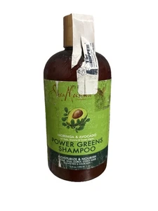 SheaMoisture Moringa & Avocado Power Greens shampoo senza solfati 13 oz - Foto 1 di 4