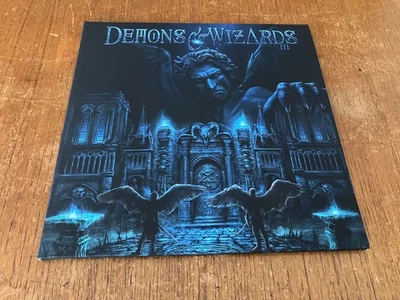 DEMONS & WIZARDS III 2-LP BLUE Vinyl Gatefold 2020 Blind Guardian Iced Earth - Image 1 of 4