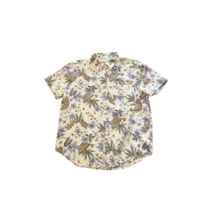 Camicia hawaiana tropicale vintage anni 90 senza etichetta taglia, si adatta come una donna piccola - Foto 1 di 5