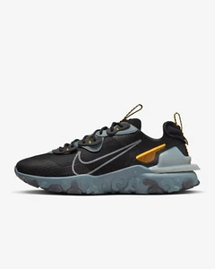Auténticas Nike React Vision ® (Talla Hombre: Reino Unido 7,5 EUR 42) Negro/Blanco - Imagen 1 de 12