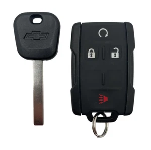 OEM GENUINE 19-23 Chevrolet Silverado /Colorado remote fob M3N32337200 &Chip key - Picture 1 of 4