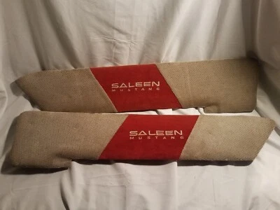 Винтажные прошитые вставки дверной панели Saleen Mustang 1987-1993 годов выпуска 87-93 на заказ - Изображение 1 из 4