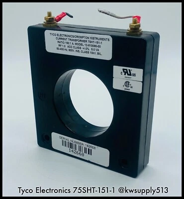 7SHT-151-1 ~ Tyco Electronics 7SHT-151-1 150:1A Current Transformer - Image 1 of 4