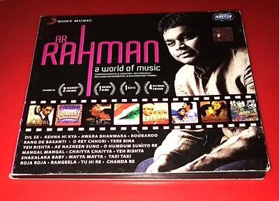 AR RAHMAN - A WORLD OF MUSIC SUPER MP3 CD  - Image 1 of 4