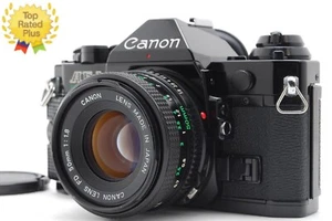【Mint】 Canon AE-1 Program Black Film Camera New FD 50mm F1.8 From JAPAN - Imagen 1 de 8