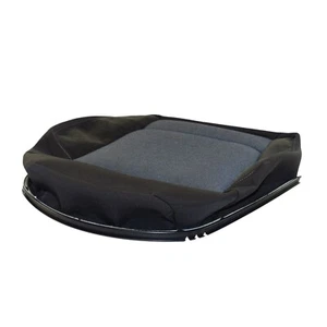 Coprisedile Davanti Sinistra Destra VW Polo 6R Stile Tessuto Alcantara Nero - Picture 1 of 8