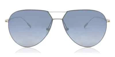 Gafas de sol Ermenegildo Zegna EZ0185 16X plateadas aviador marco de metal 60-12-145 sd* Foto 1 de 3