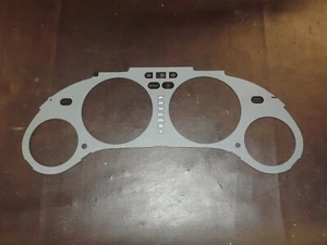 93-97 OEM Honda Del Sol EG2 dash gauge cluster trim cover dial plate AT gray - Bild 1 von 5