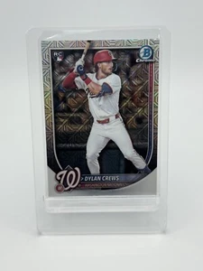 2025 Bowman Megabox Mojo Dylan Crews RC Washington Nationals - Picture 1 of 2