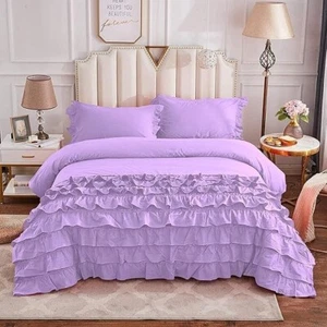soft Comforter Cover with Pillow Shams, All-Season Bedding for Queen, King duvet - Picture 1 of 3