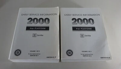 Officina Manuale/Manuale di Servizio Cadillac Deville Ksp-Platform From 2000 - Immagine 1 di 4