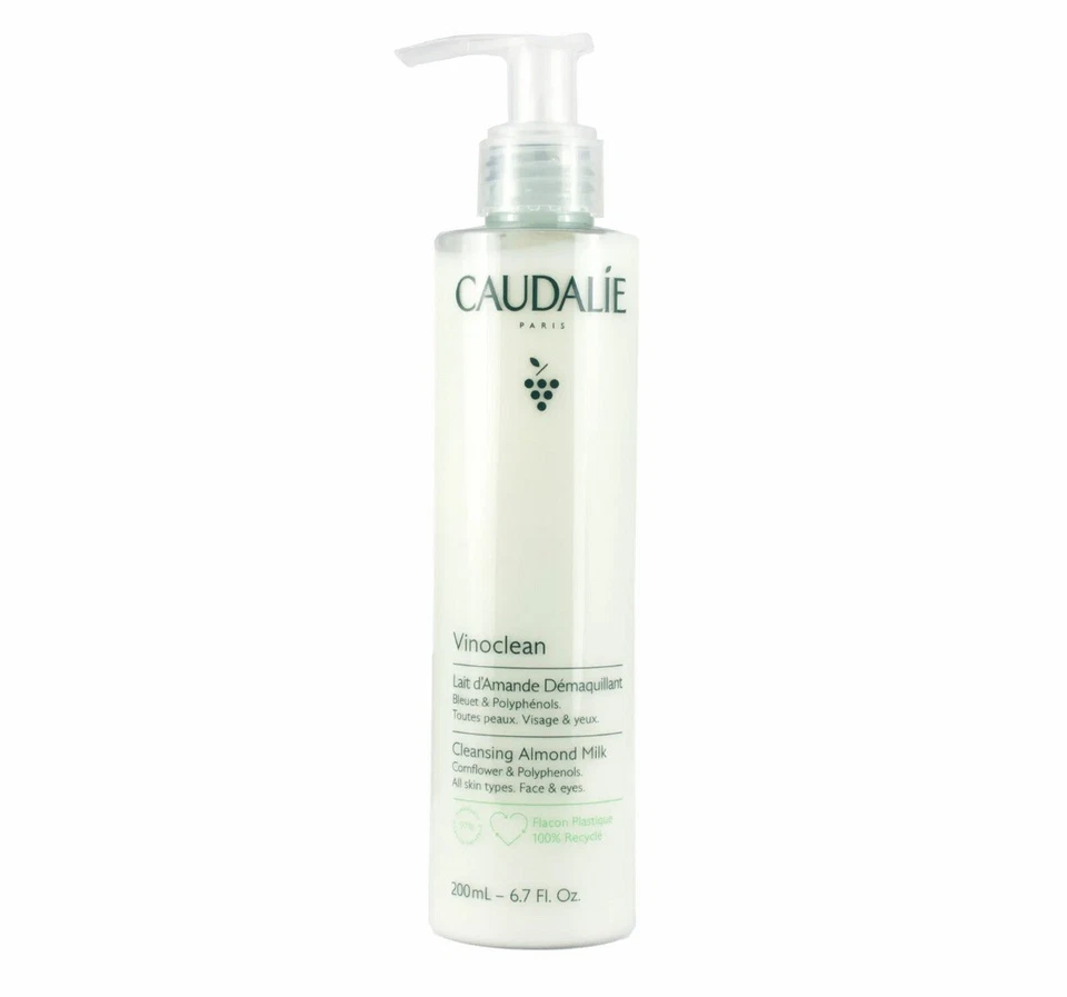Caudalie Vinoclean Gentle Cleansing Almond Milk 6.7oz Face Wash Cleanser