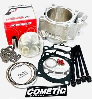 06+ TRX 450R 450ER 500cc Big Bore +5 101mm Cylinder Piston Complete Top End Kit - Image 1 of 4