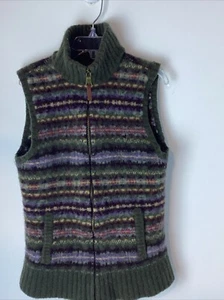 Lauren Ralph Lauren Weste Jacke Teens Gr. M / Damen XS/S 100% Lammwolle Nordic - Bild 1 von 10