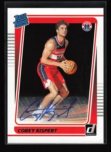 2021-22 Panini Donruss Rated Rookie Signatu SIGNATURE #233 Corey Ki (NM+)(BSK) - Picture 1 of 2