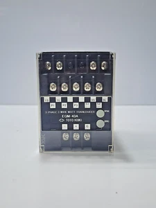 TOYO KEIKI EGM-43A TRASDUTTORE 3 FASI 3 FILI WATT - Foto 1 di 7