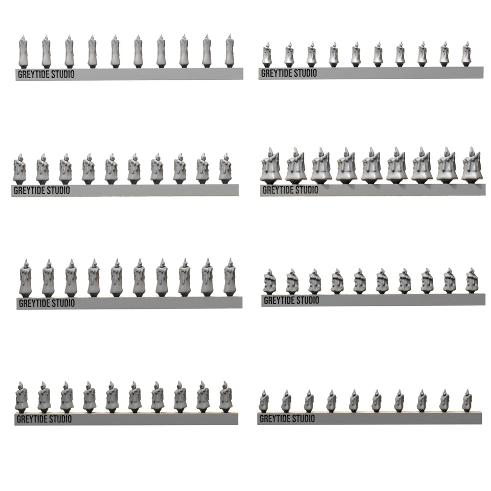 GREYTIDE STUDIOS Eternal Pilgrims - Candles Marine Upgrade Kit