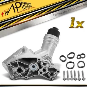Engine Cooler Oil Filter Housing for BMW 340i 440i 540i xDrive 740i 840i M2 X3 - Picture 1 of 9