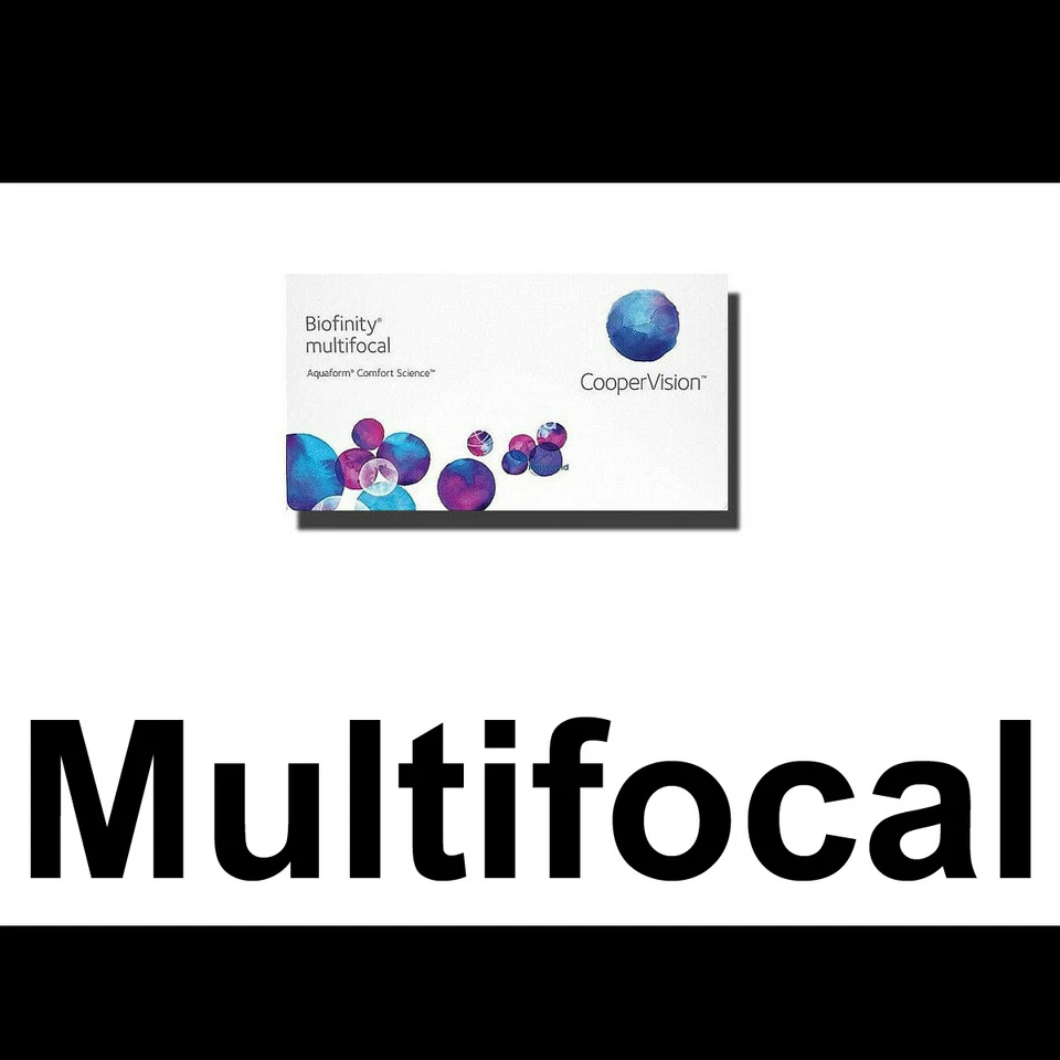 Biofinity Multifocal 3er-Pack - Monatslinse von Cooper Vision (-Werte)  - Bild 1 von 4