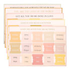 5 Sheets Bible Index Sticker Tabs Journaling for Sturdy Cross