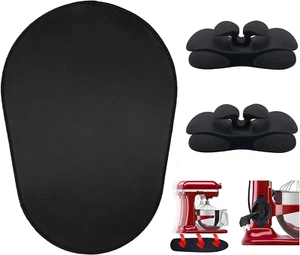 Mixer Sliding Mats for Kitchen Aid Stand Mixer with 2 Black Mixer Accessories,Ki - Picture 1 of 12