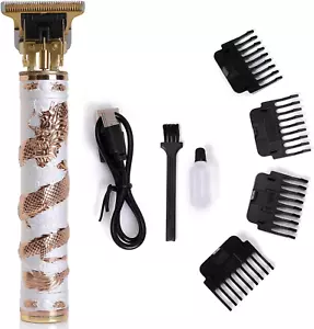 Men'S Hair Clippers, Home Haircutting Cordless Clipper Kit, Nearly Zero Gapped T - Picture 1 of 12