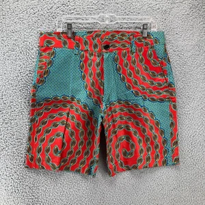 Shwari Hombres Tradicional Africano Bongo Pantalones Cortos 35x9 Tanzania Kitenge Khanga - Imagen 1 de 10