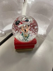 NIB 2003 Disney Mickey Mouse Mini Snow Globe JC Penney Exclusive - Picture 1 of 5