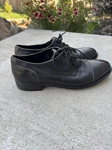 Zapato Oxford Officine Creative de cuero negro para hombre talla US 6 - Imagen 1 de 6