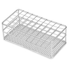 Stainless Steel Test Tube Rack, 12/13mm, 50 Place, Karter Scientific - 234H3
